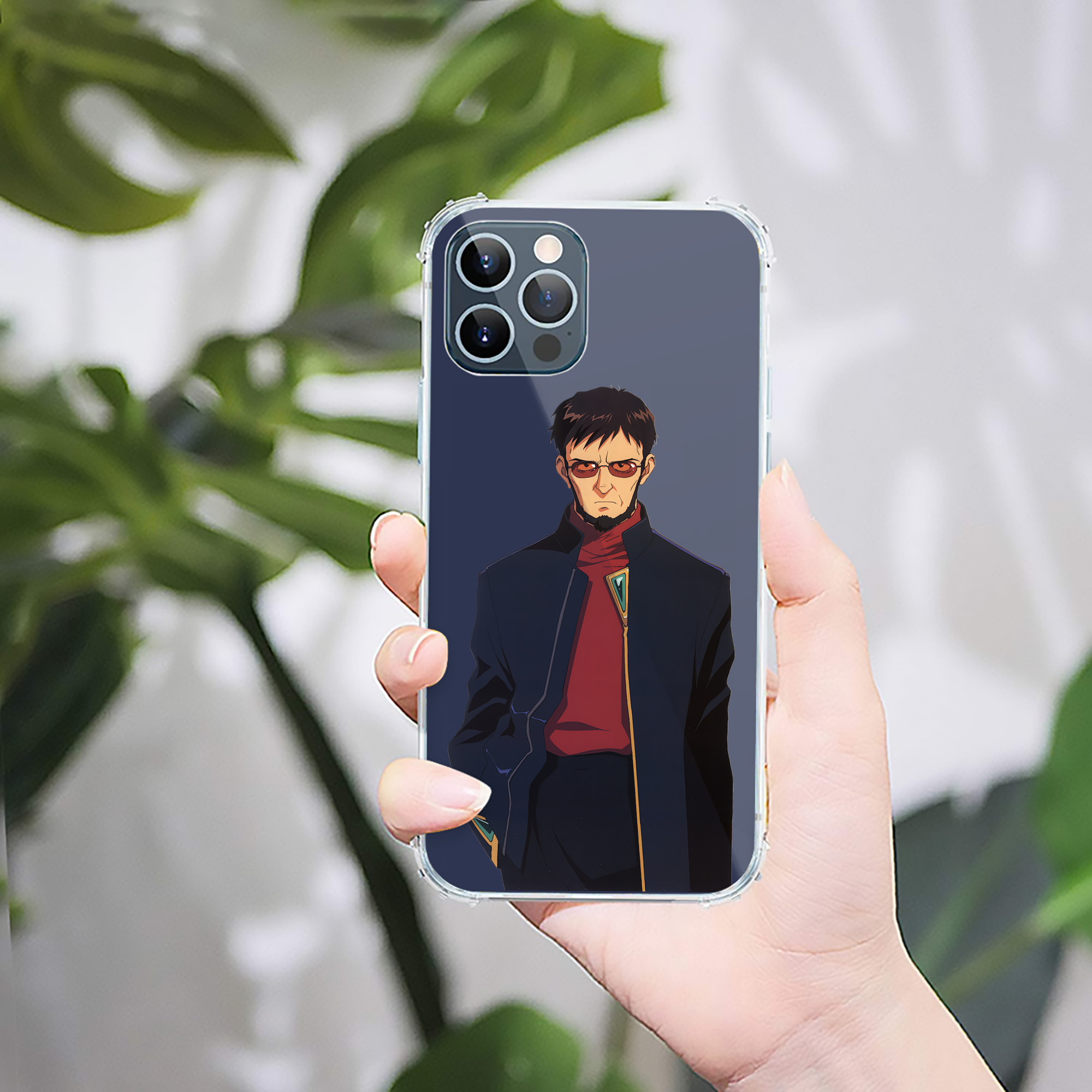 （画像用） EVA 新世紀エヴァンゲリオン 【iPhone 12シリーズ対応】透明スマホケース（クリアソフトケース）